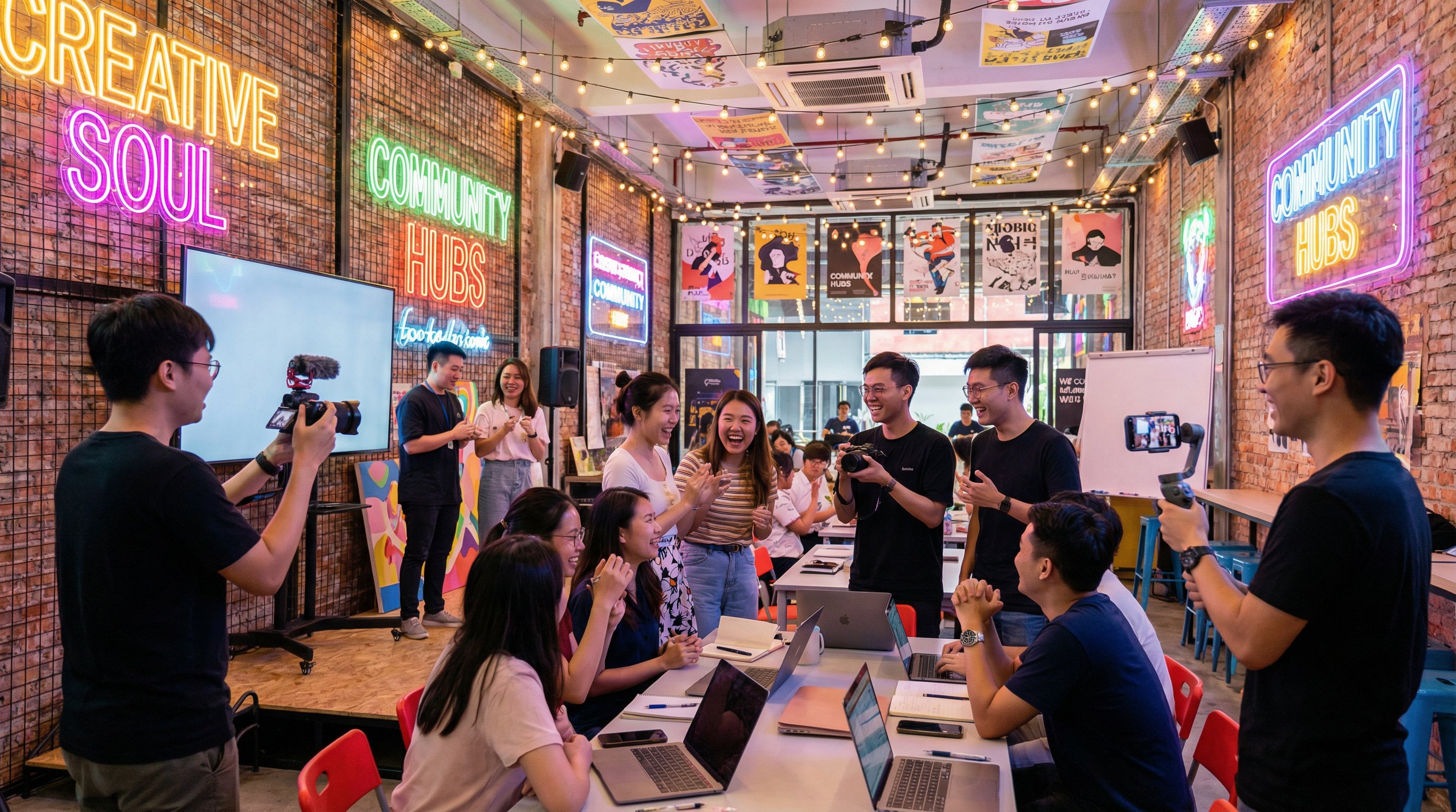 绿帽社社区活动视频